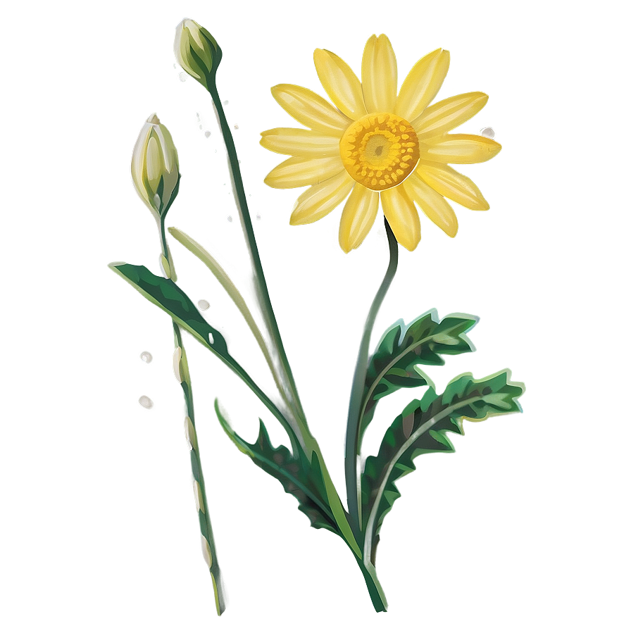 Yellow Daisy Transparent Background Png Tng37