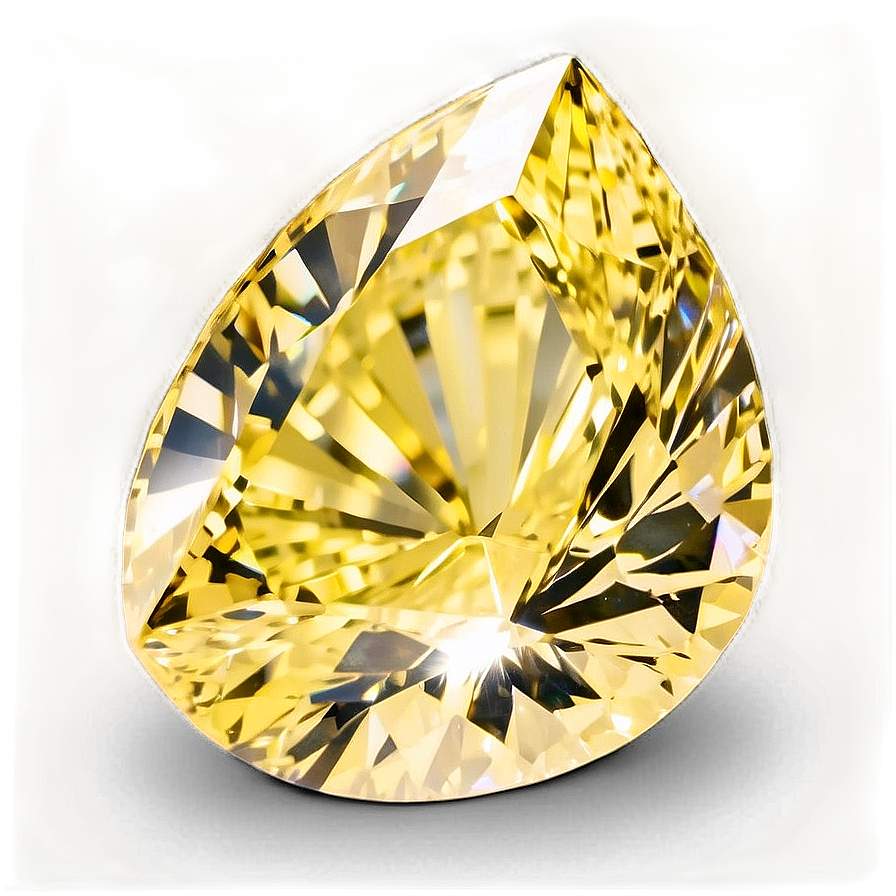 Yellow Diamond In Natural Light Png 06292024