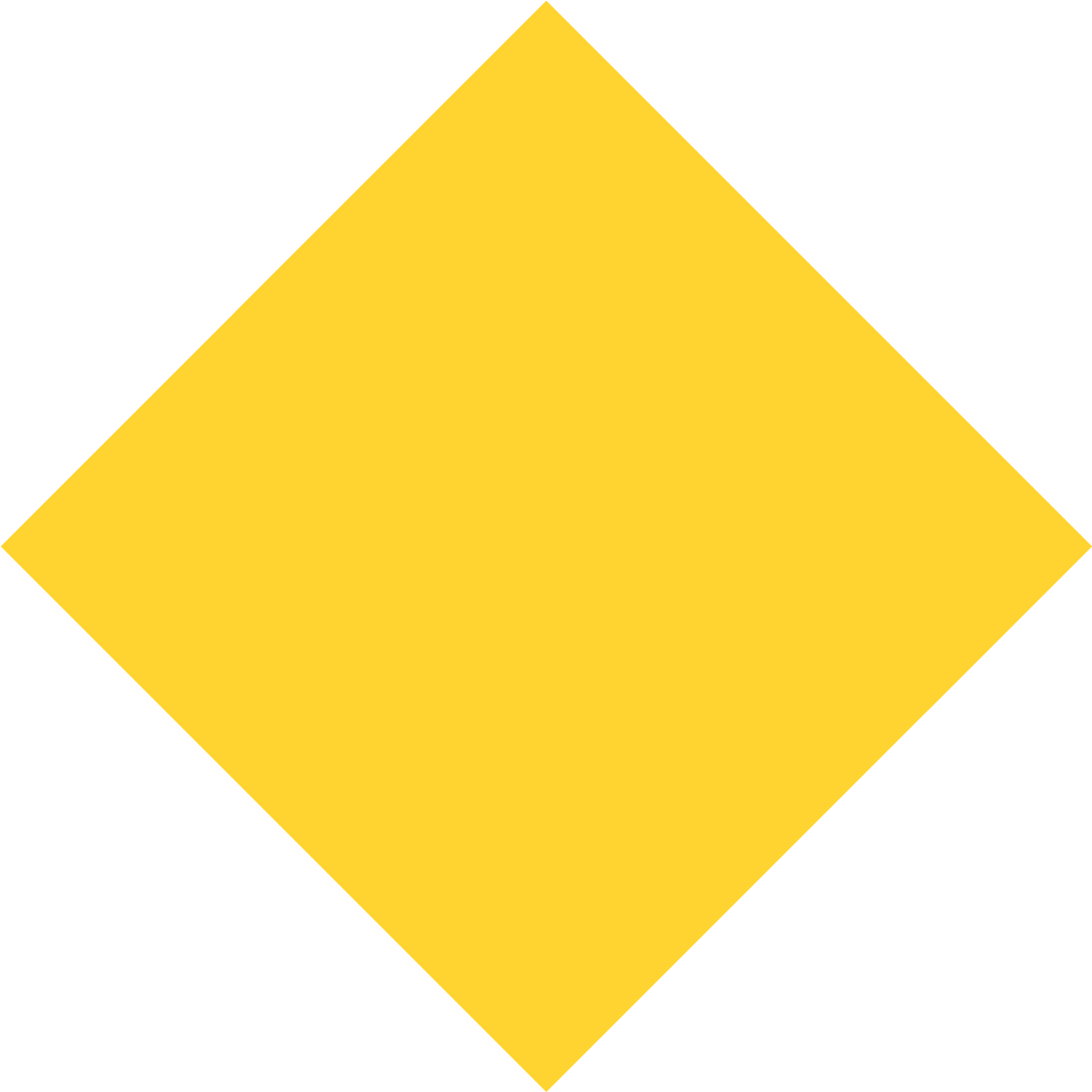 Shape Diamond Yellow Rhombus Free Download Png Hd Clipart - Gold Diamond Shape Clipart, Transparent Png PNG image with a transparent background, free high-resolution download