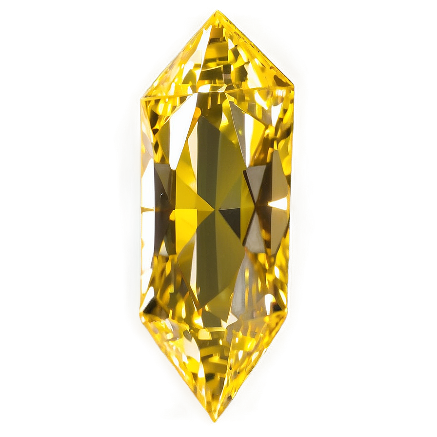 Yellow Diamond With Glow Effect Png Xrs62