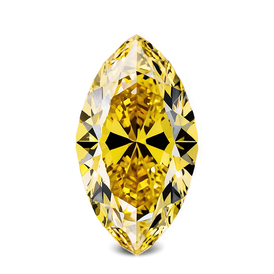 Yellow Diamond With Vintage Look Png 06292024