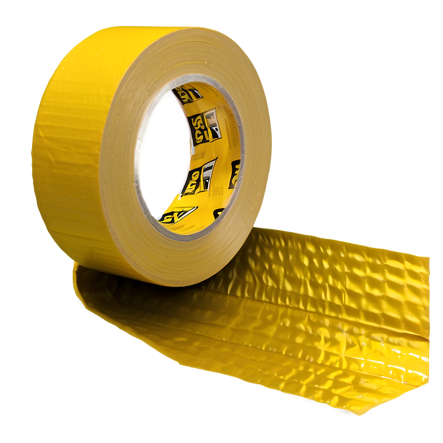 Yellow Duct Tape Png 05252024