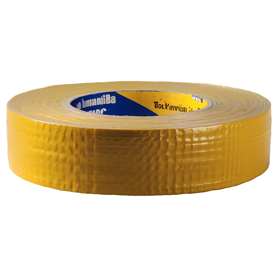 Yellow Duct Tape Png 05252024