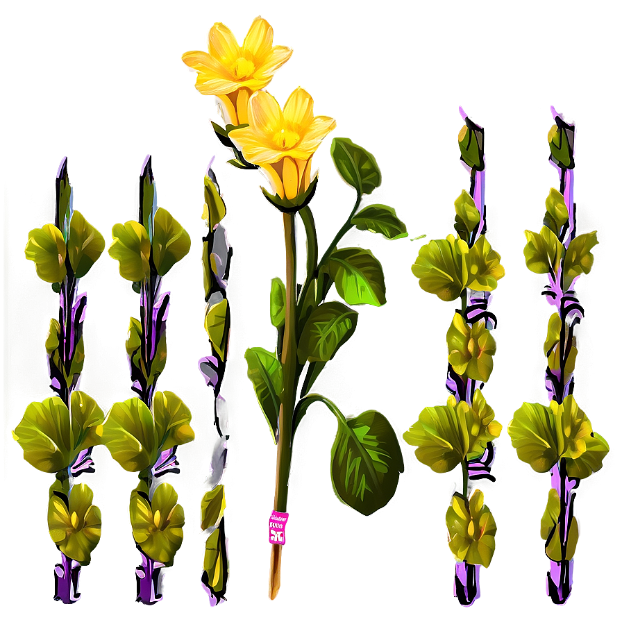 Yellow Floral Arrangement Png 54