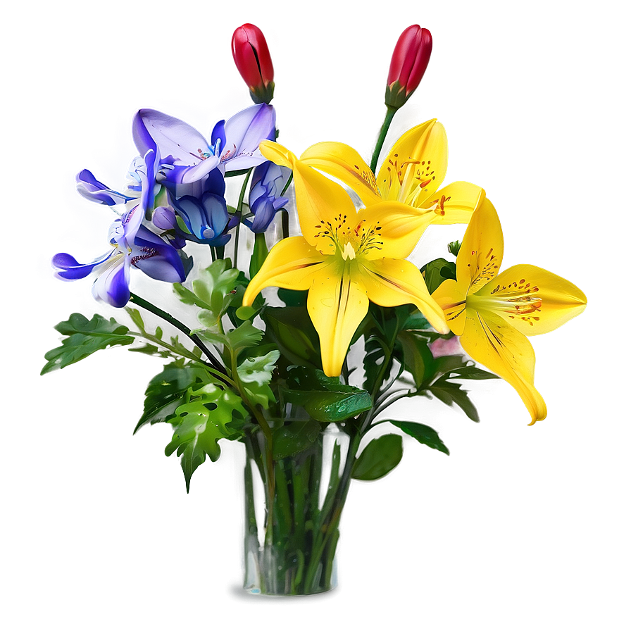 Yellow Flower Arrangement Png Cil1