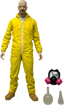 Yellow Hazmat Suit Figure