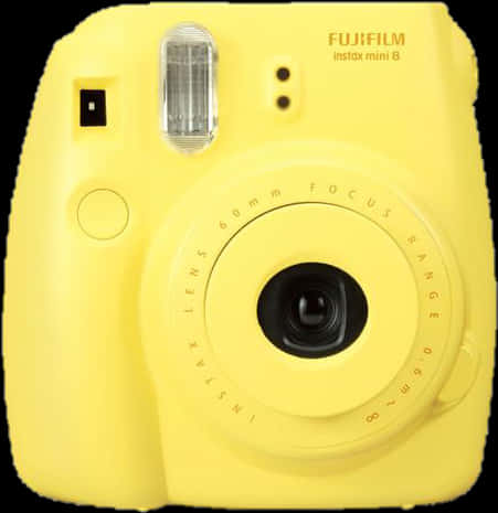 Yellow Instant Camera Fujifilm Instax Mini8