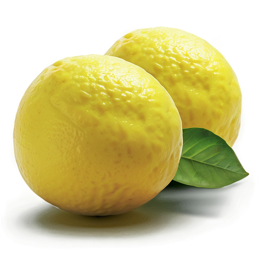 Yellow Lemons Png 06122024