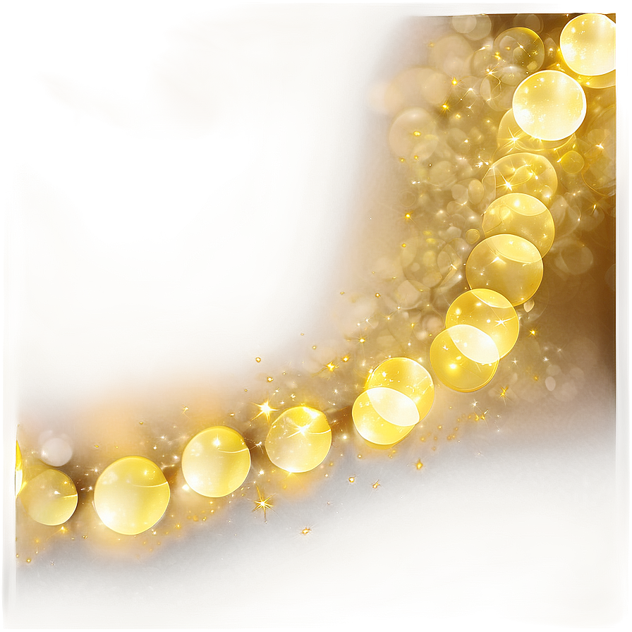 Yellow Light Bokeh Effect Png 72