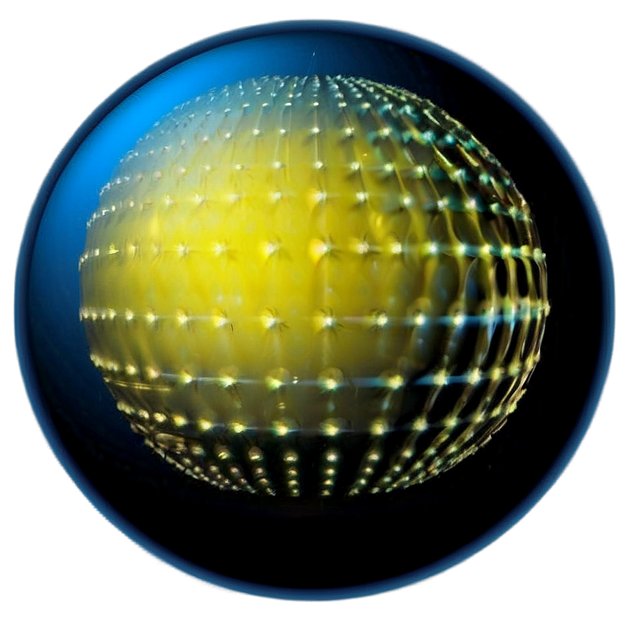 Yellow Light Sphere Png 72