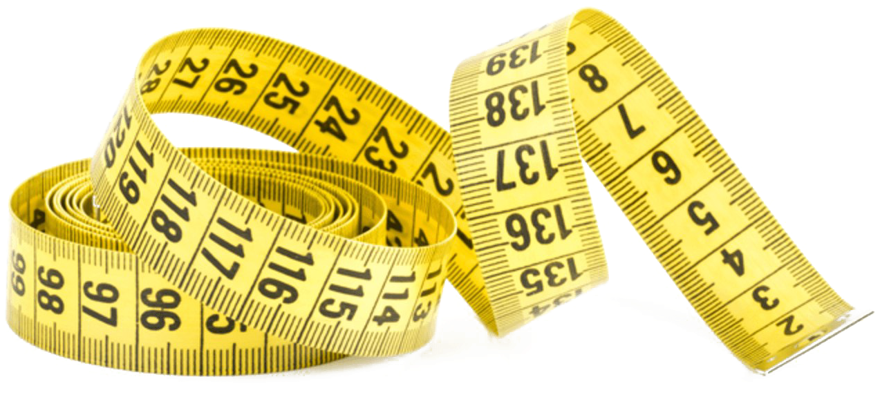 Yellow Measuring Tape Coiled