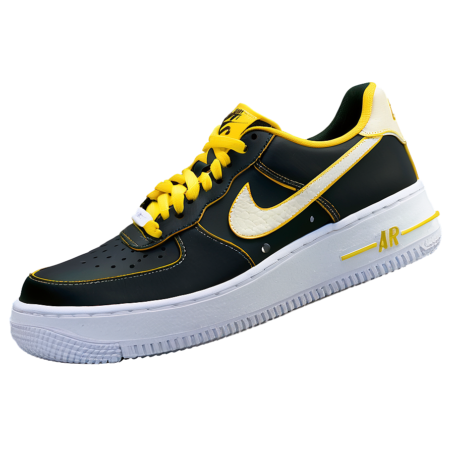 Yellow Nike Air Force 1 Png 7