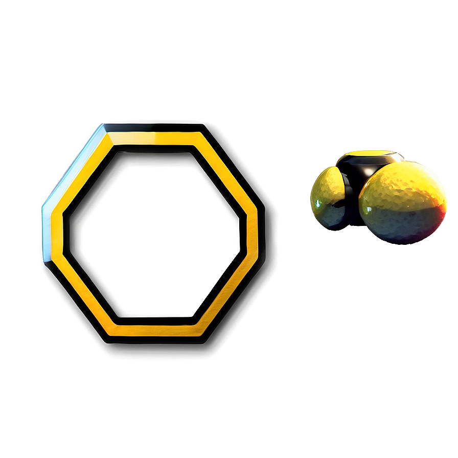 Yellow Octagon Sign Png 23