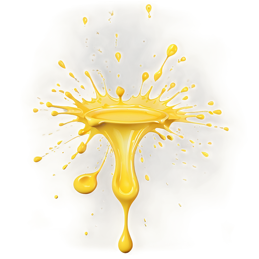 Yellow Paint Splash Png Vaa