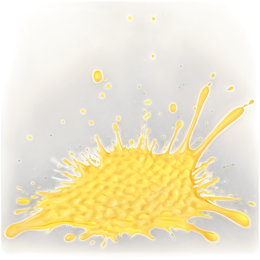 Yellow Paint Splatter PNG 89 PNG with transparent background