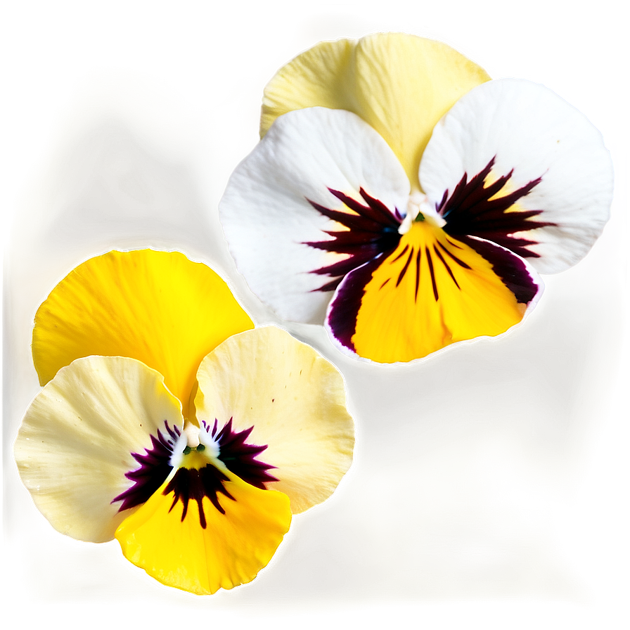 Yellow Pansy PNG 73 PNG with transparent background
