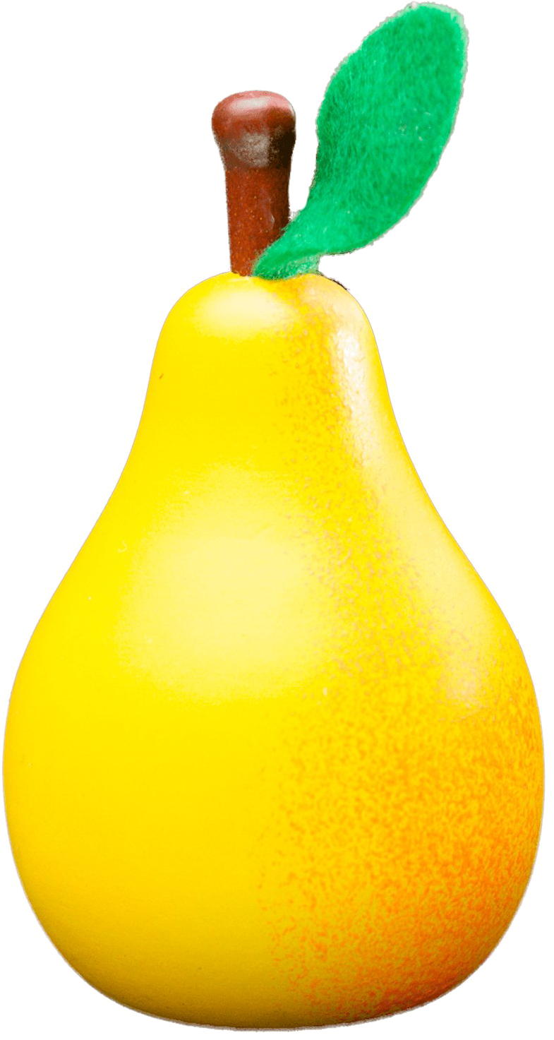 Single Pear Png Image - Single Fruit And Vegetable, Transparent Png PNG with transparent background