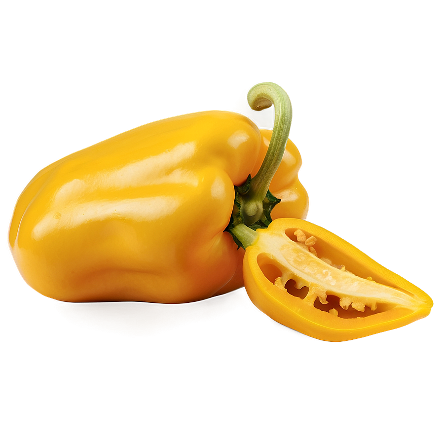 Yellow Pepper PNG jmw63 PNG with transparent background