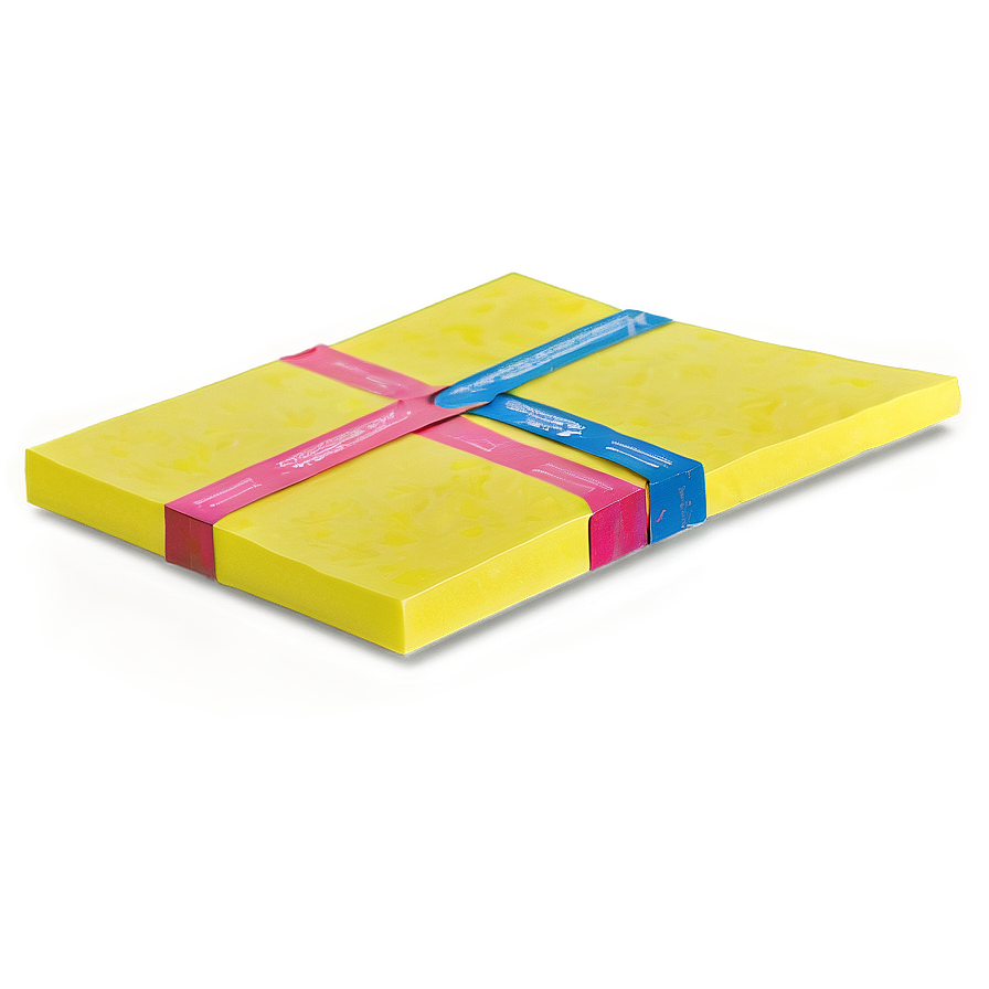 Yellow Post It Note PNG rts45 PNG with transparent background