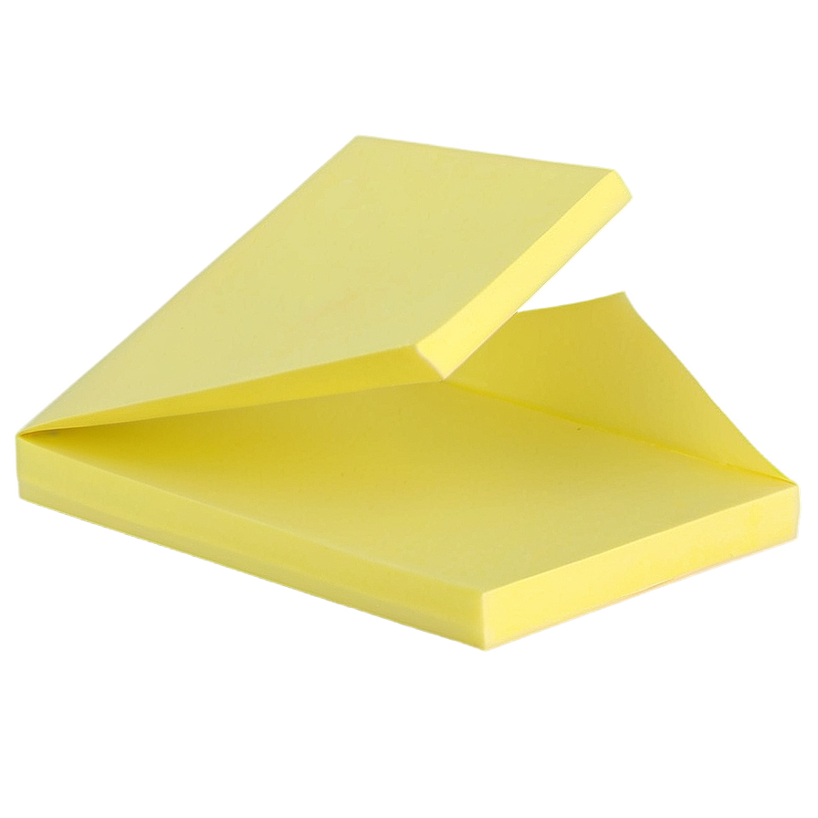 Yellow Post It PNG 39 PNG with transparent background