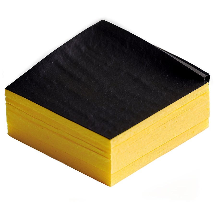 Yellow Post It PNG 51 PNG with transparent background