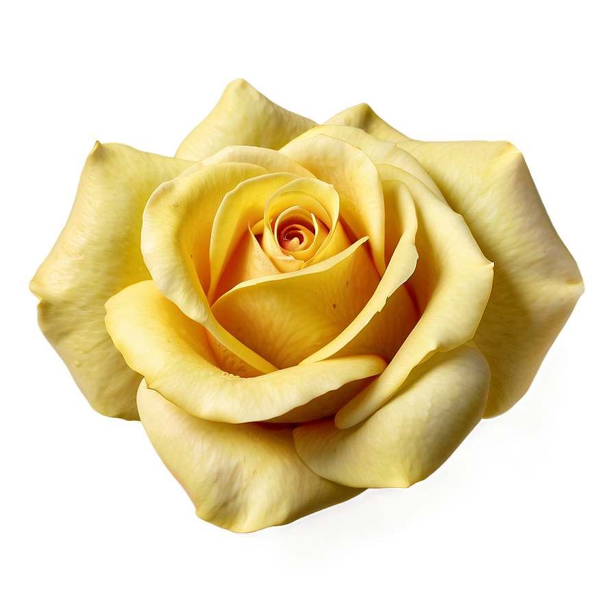 Yellow Rose Petals Png 3