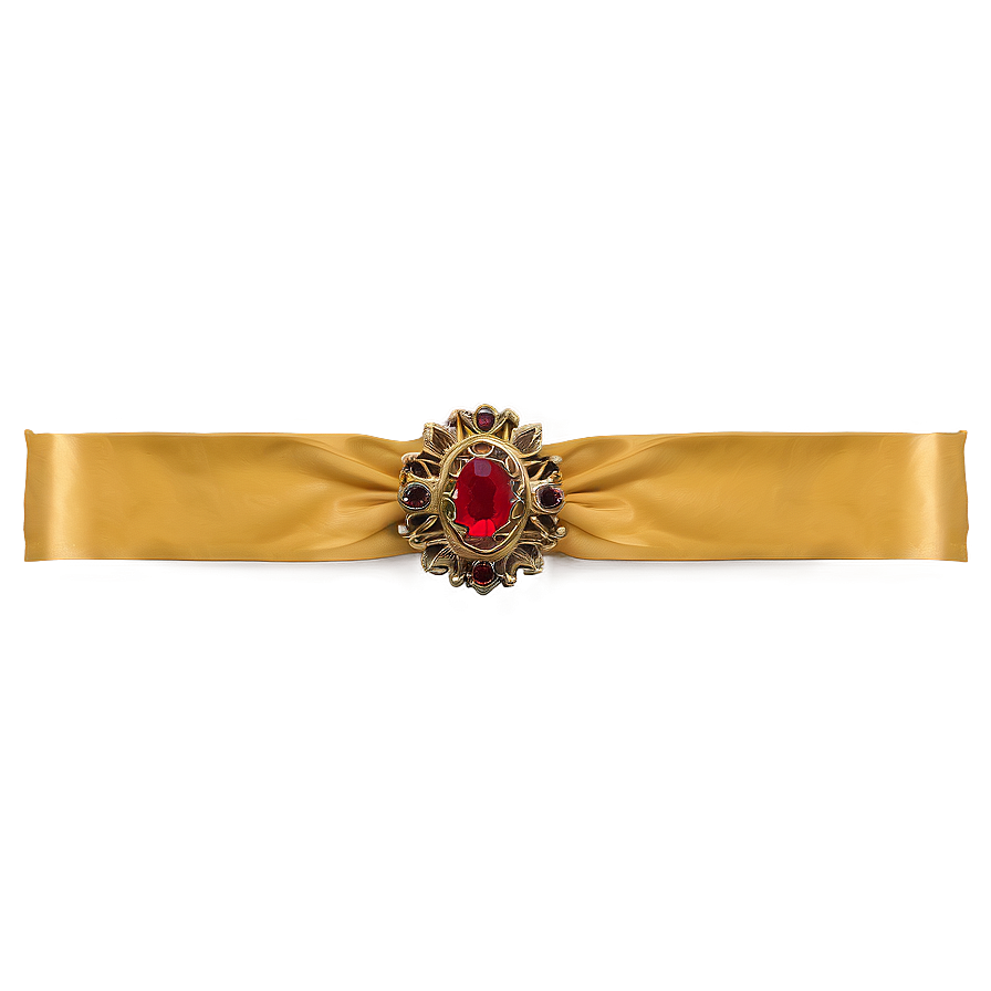 Yellow Sash Png 9