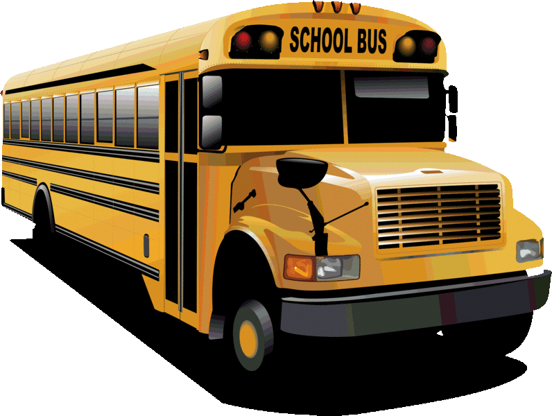School Bus Clipart - Vector School Bus Clipart, HD Png Download PNG image with a transparent background, free high-resolution download