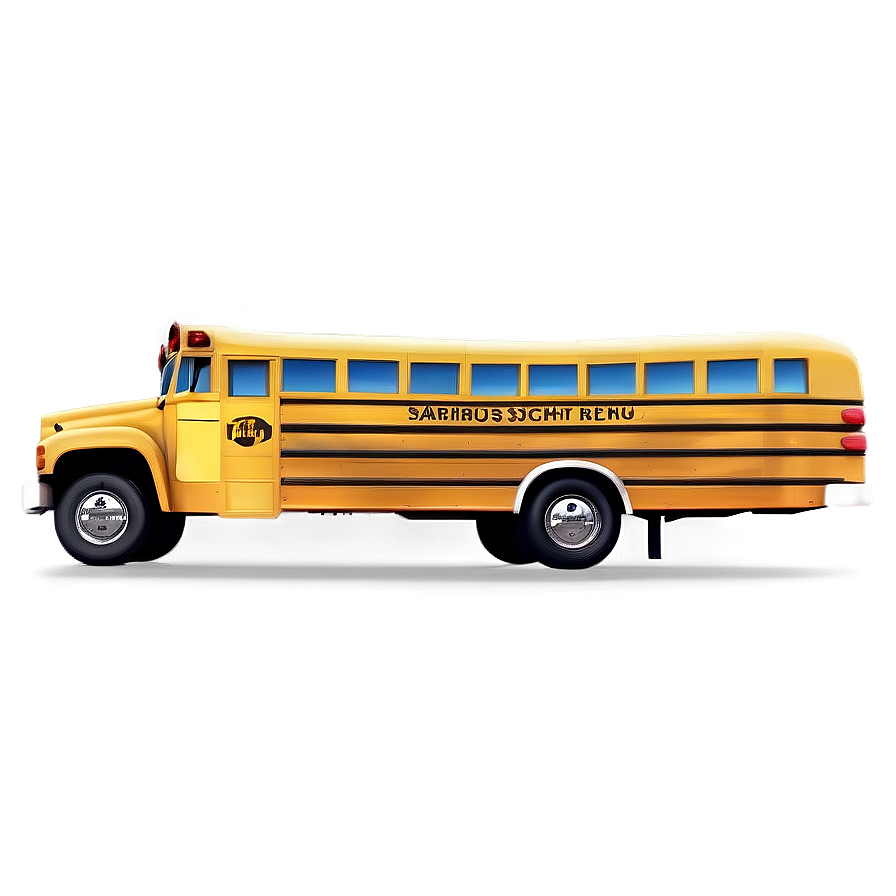 Yellow School Bus PNG 83 PNG image with a transparent background, free high-resolution download