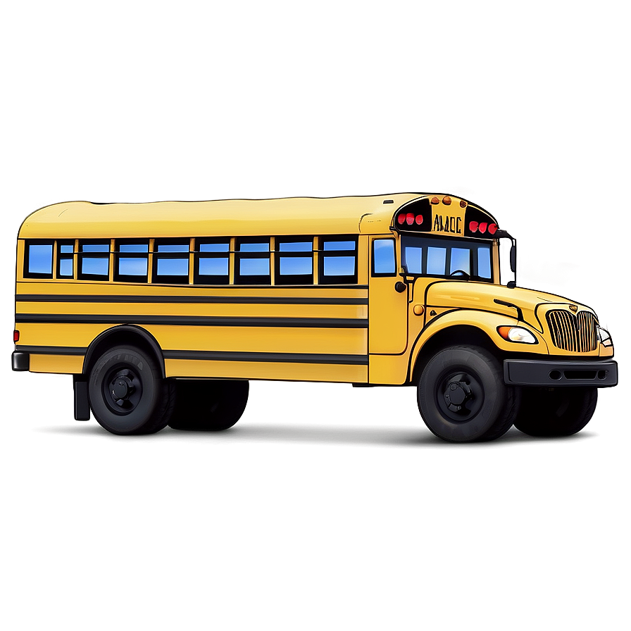 Yellow School Bus PNG jdy97 PNG image with a transparent background, free high-resolution download