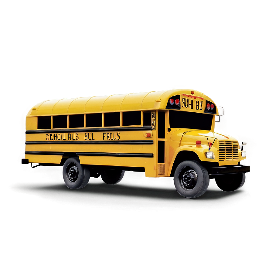 Yellow School Bus PNG ryb53 PNG image with a transparent background, free high-resolution download
