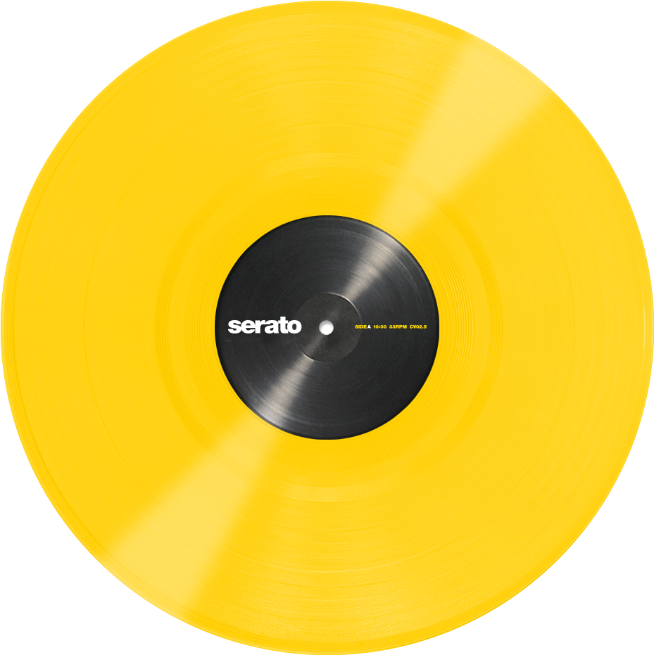 Yellow Vinyl Record, HD Png Download PNG with transparent background