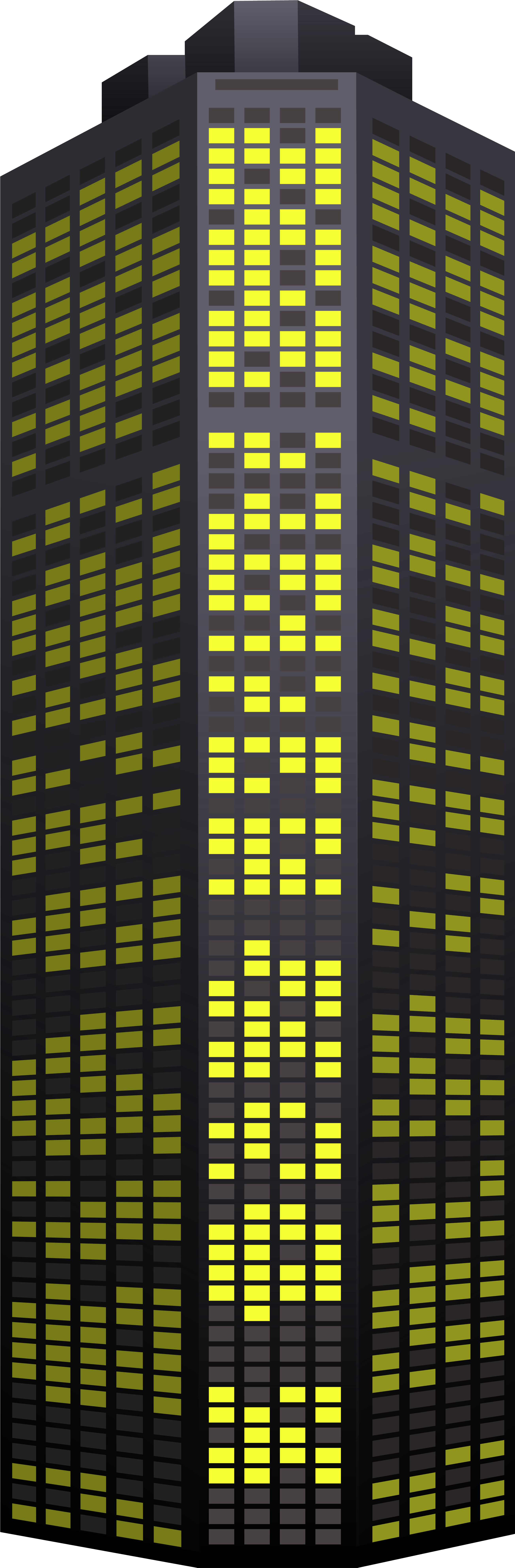 Yellow Skyscraper Png Clip Art, Transparent Png PNG with transparent background
