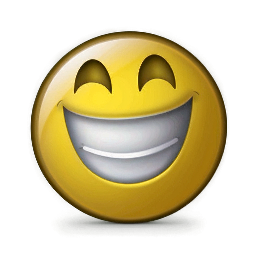 Yellow Smile Emoji Png 53