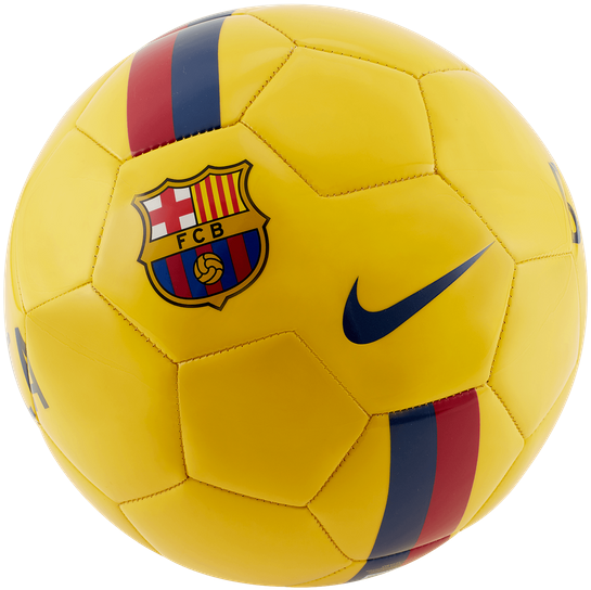 Yellow Soccer Ballwith Club Emblem