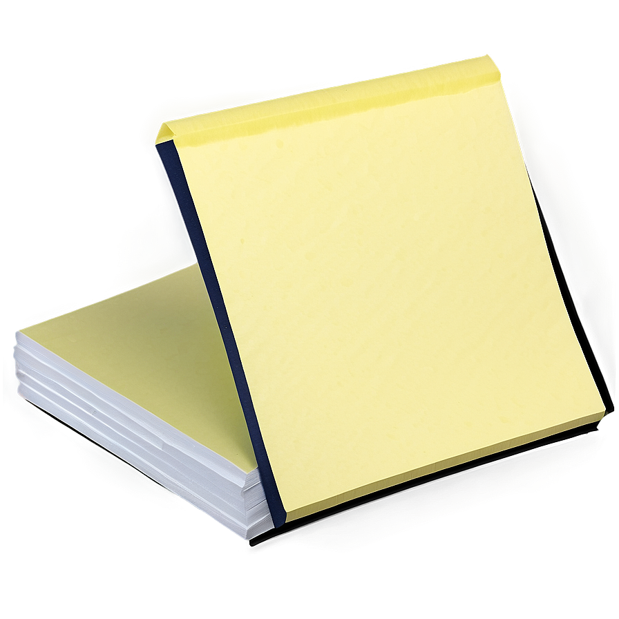 Yellow Sticky Paper Note Png 60