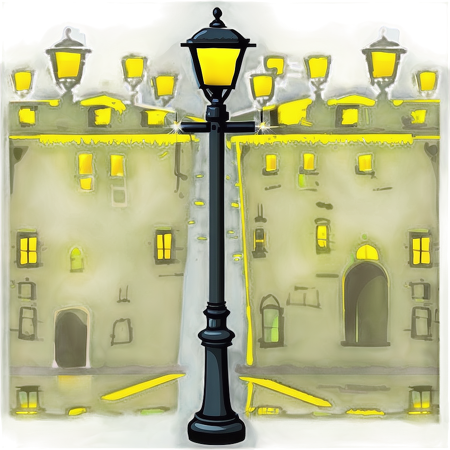 Yellow Street Light Png Vxg38