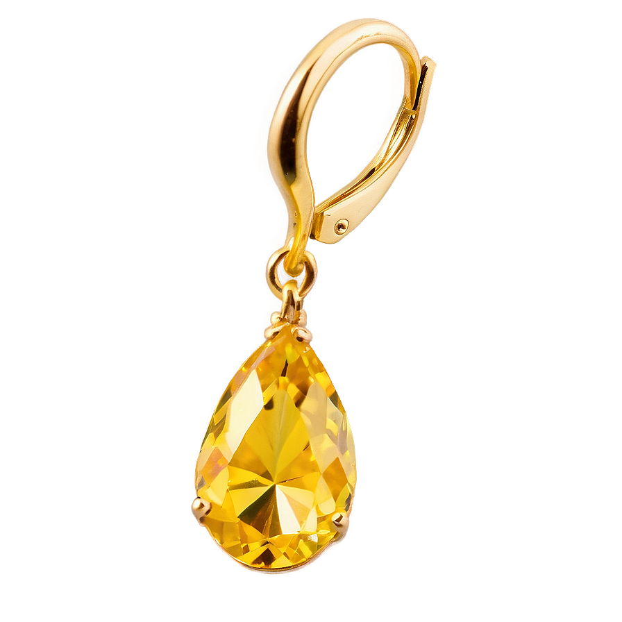 Yellow Teardrop Png Xgu