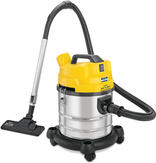 Yellow Wet Dry Vacuum Cleaner