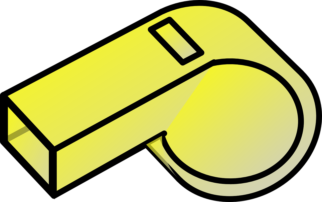 Yellow Whistle Clipart