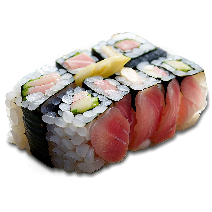 Yellowtail Sushi Piece Png 05212024