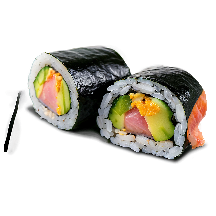 Yellowtail Sushi Roll Png 91