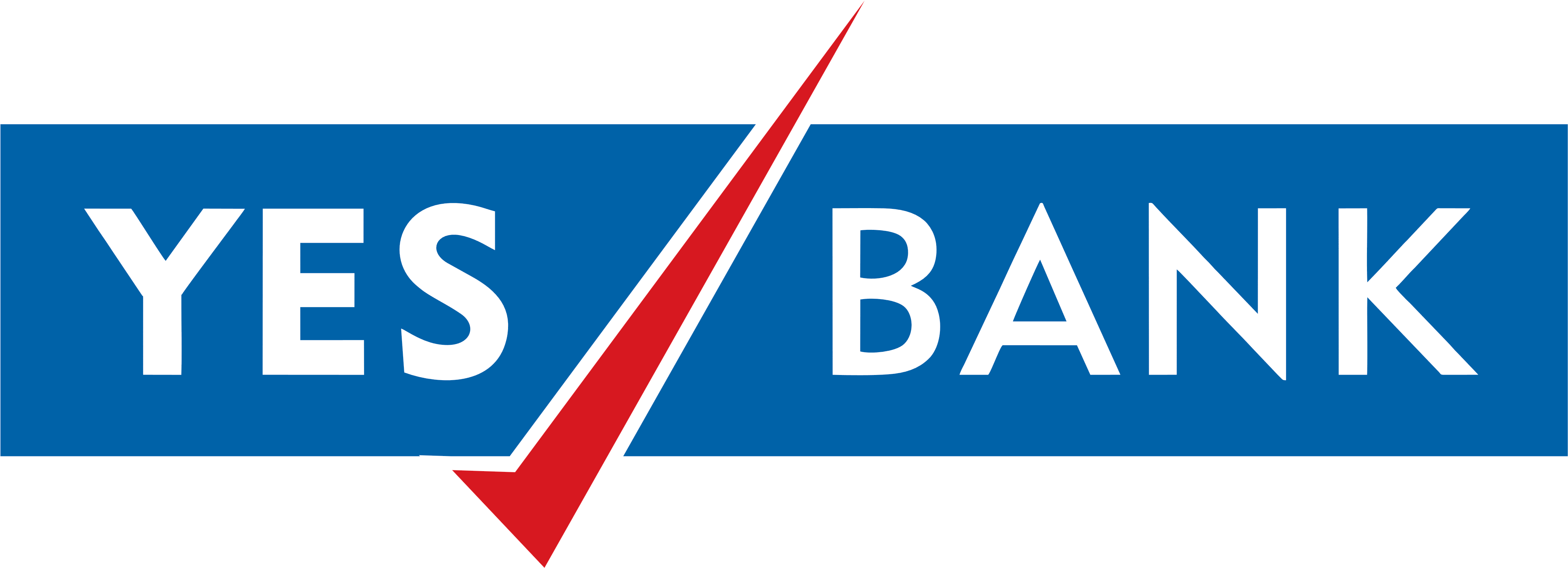 Yes Bank Logowith Red Arrow