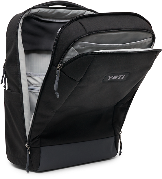 Yeti Backpack Product Showcase PNG image with a transparent background, free high-resolution download