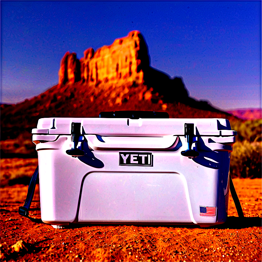 Yeti Cooler In The Desert Png 14