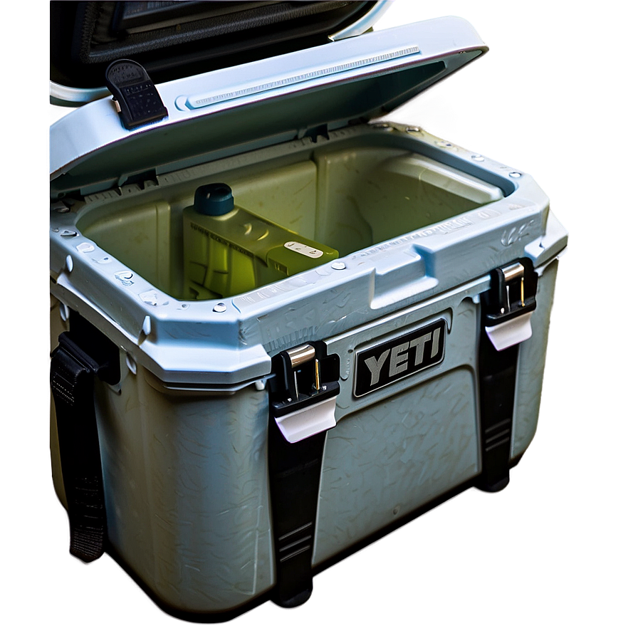 Yeti Cooler With Ice Png 06282024