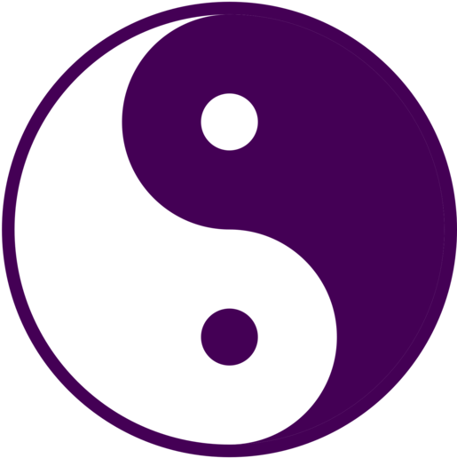 Yin Yang Symbol Purple Background.png