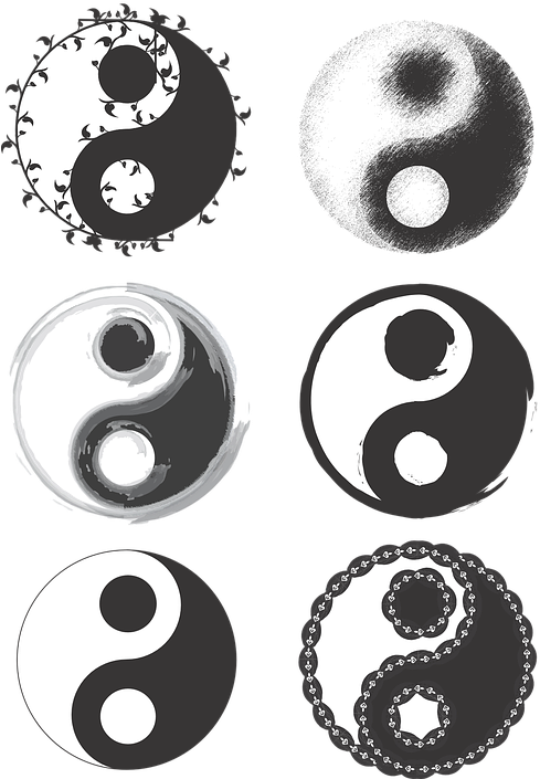 Ying Yang Symbol Jing Jang Yin Yan Zen Balance - Balance Yin Yang Sign, HD Png Download PNG with transparent background