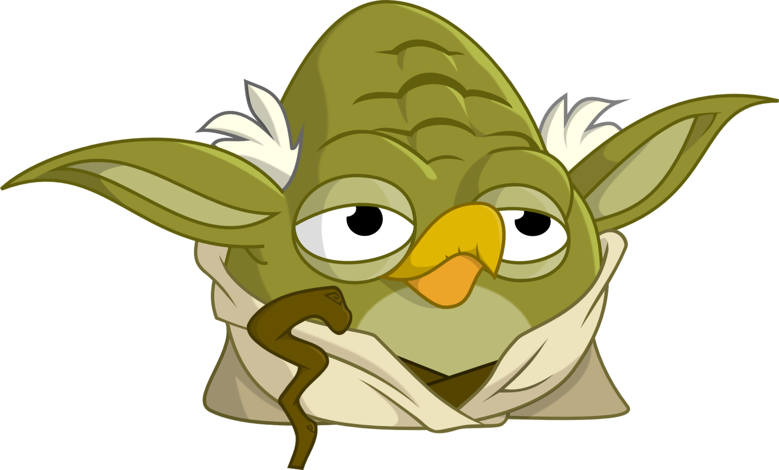 Yoda - Angry Birds Star Wars 2 Yoda, HD Png Download PNG with transparent background