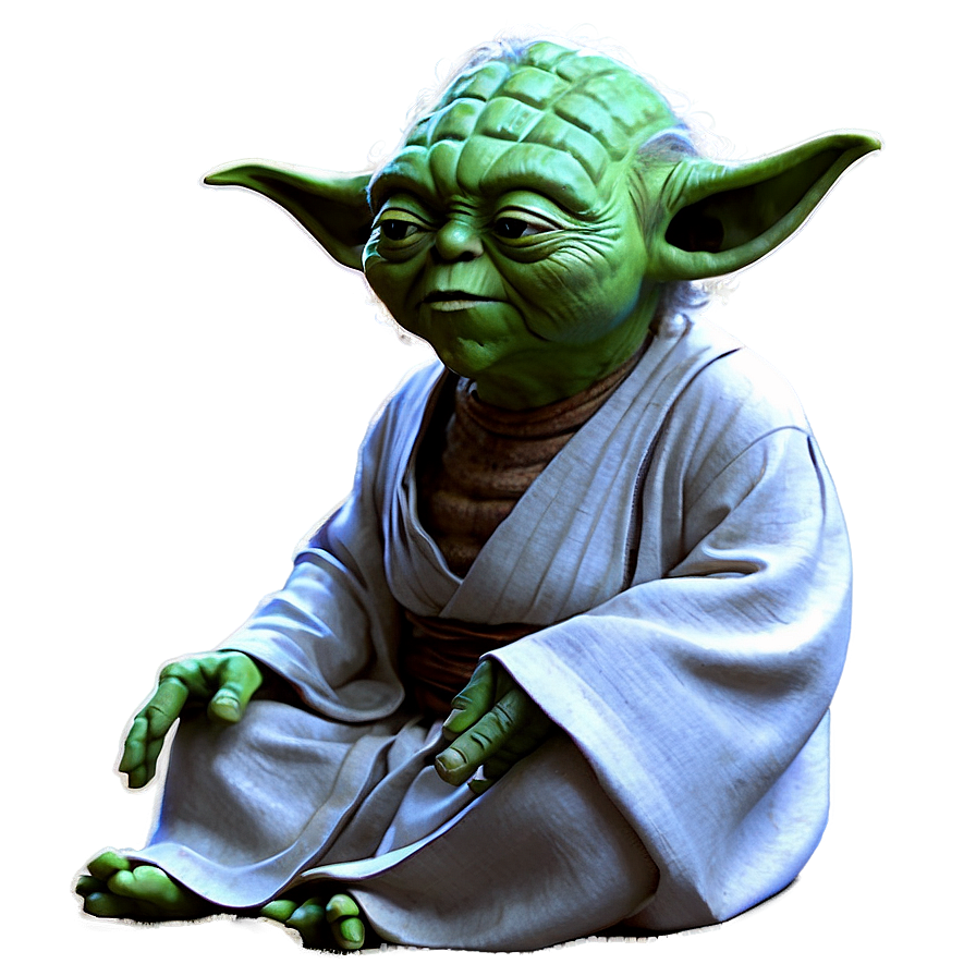 Yoda In Meditation Png Rqv